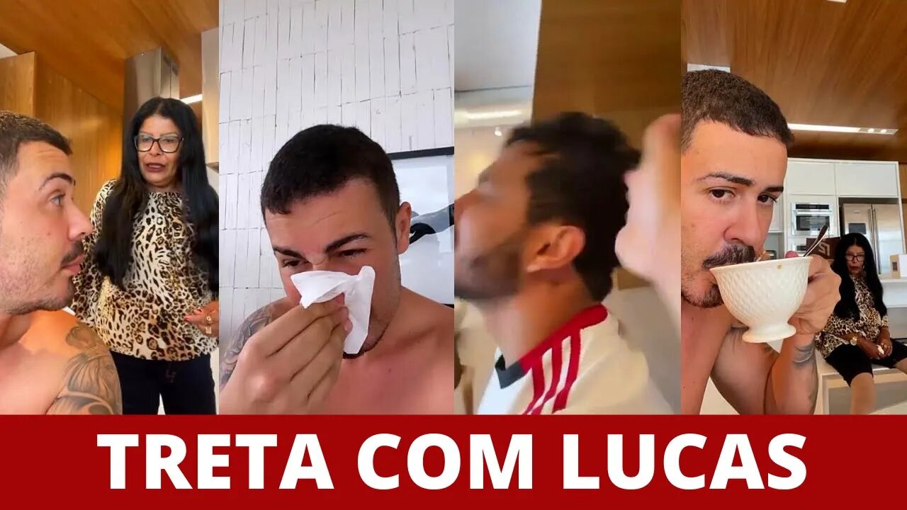 A RESENHA COM MARIA E DEZA E MARIA FALANDO DA CUECA DE LUCAS E CARLINHOS MAIA DEFENDENDO ELE