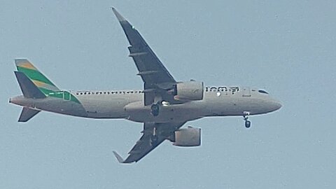 Airbus A320NEO PR-XBG coming from São Paulo to Fortaleza