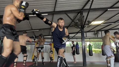 Light Muay Thai Sparring Thailand