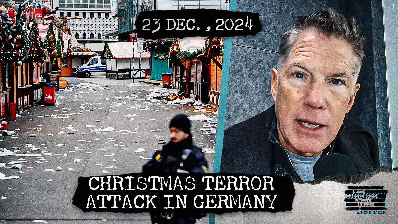Christmas Terror Attack in Germany & US Jet Shot Down Over the Red Sea