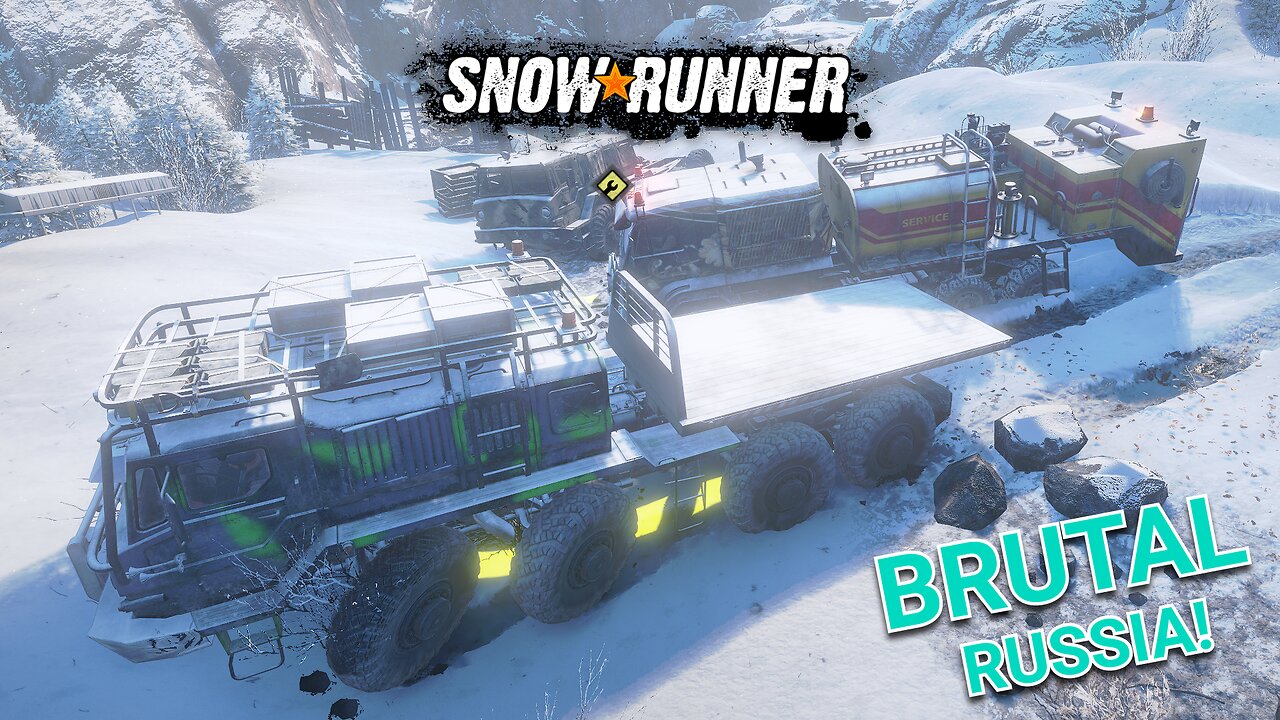 SNOWRUNNER - BRUTAL COSMODROME!