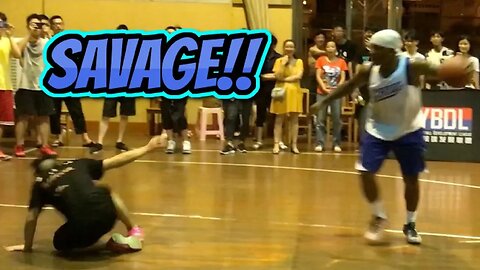 Crash the Court China - Day Two Nasty Bone Collector Ankle Breakers