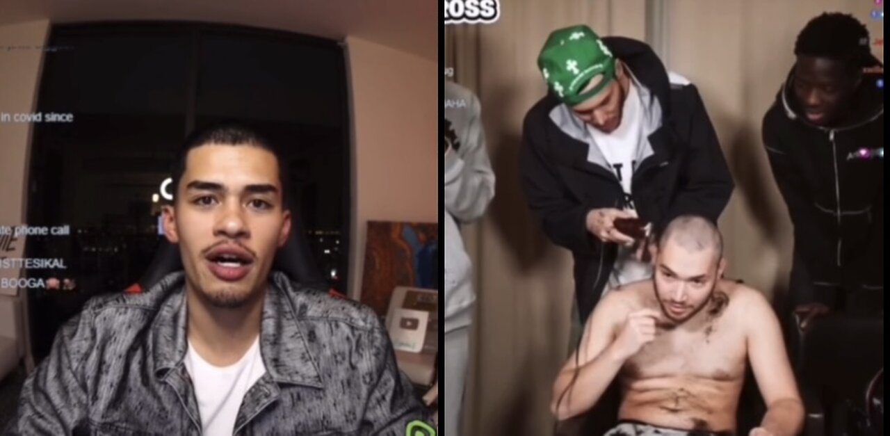 SNEAKO Reacts to Adin Ross Going Bald