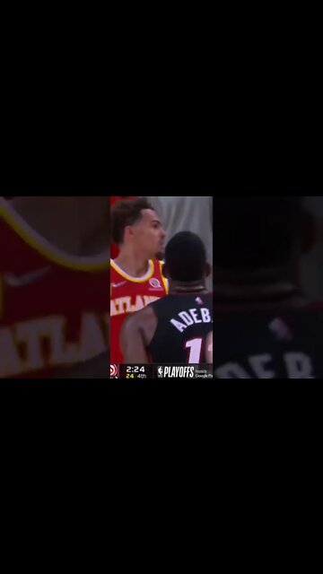 Ice Trae with the logo triple!