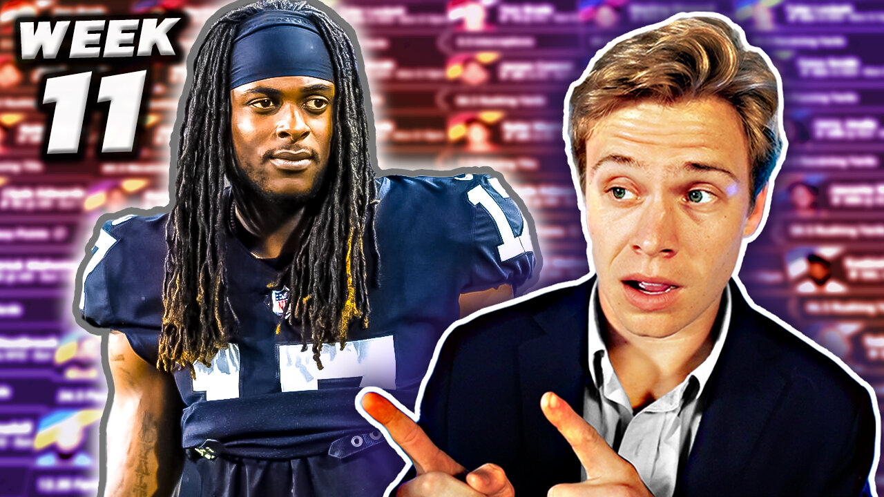 Top 5 Player Props For Week 11 Fantasy Football (Idiot Gets CRUSHED)