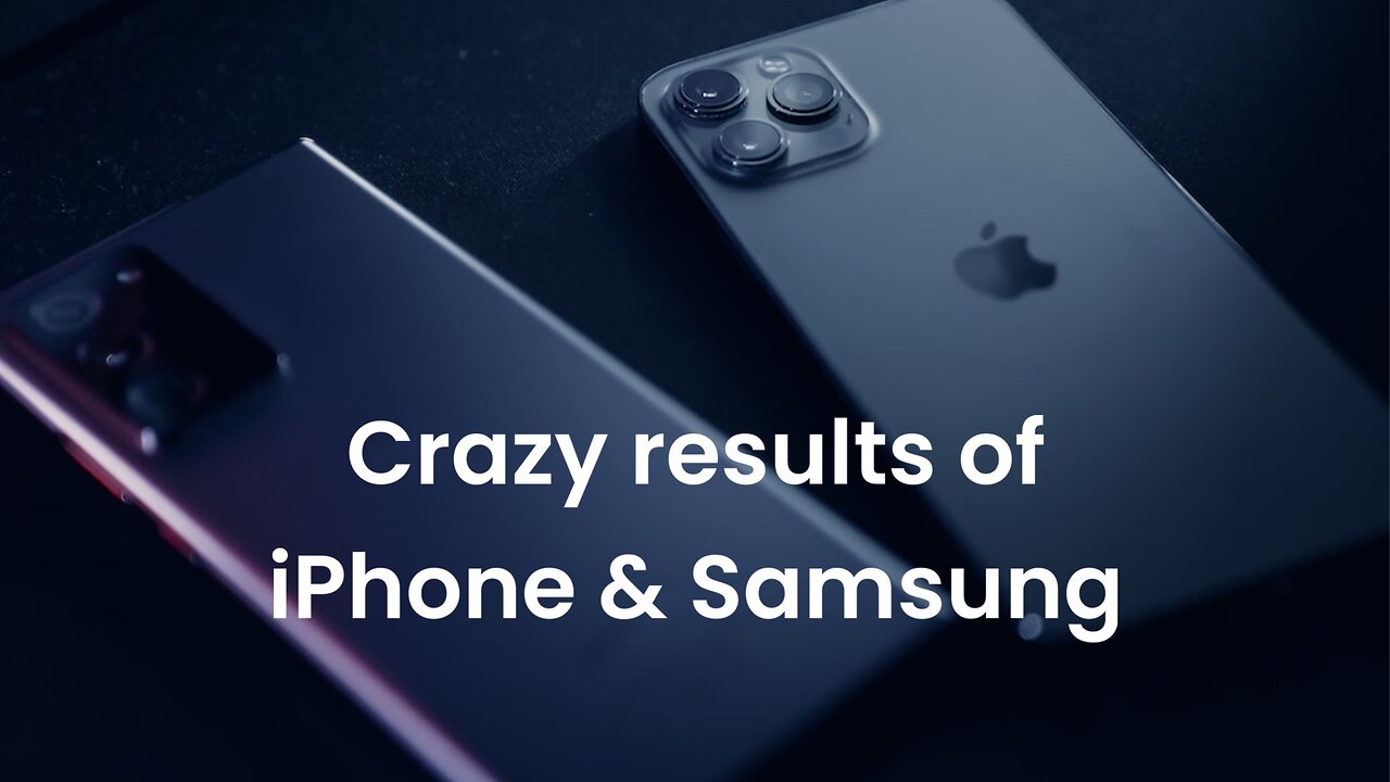 iPhone and Samsung Crazy Results. Who win?