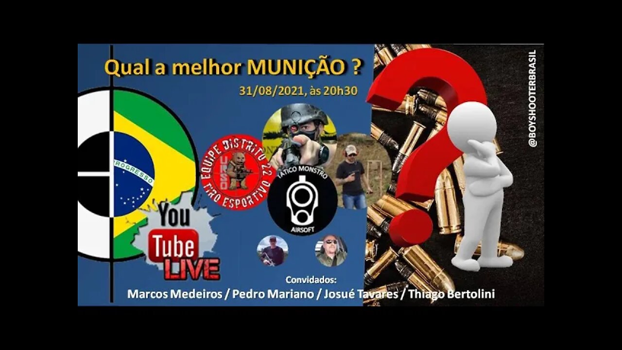 LIVE: Qual a melhor das munições ?