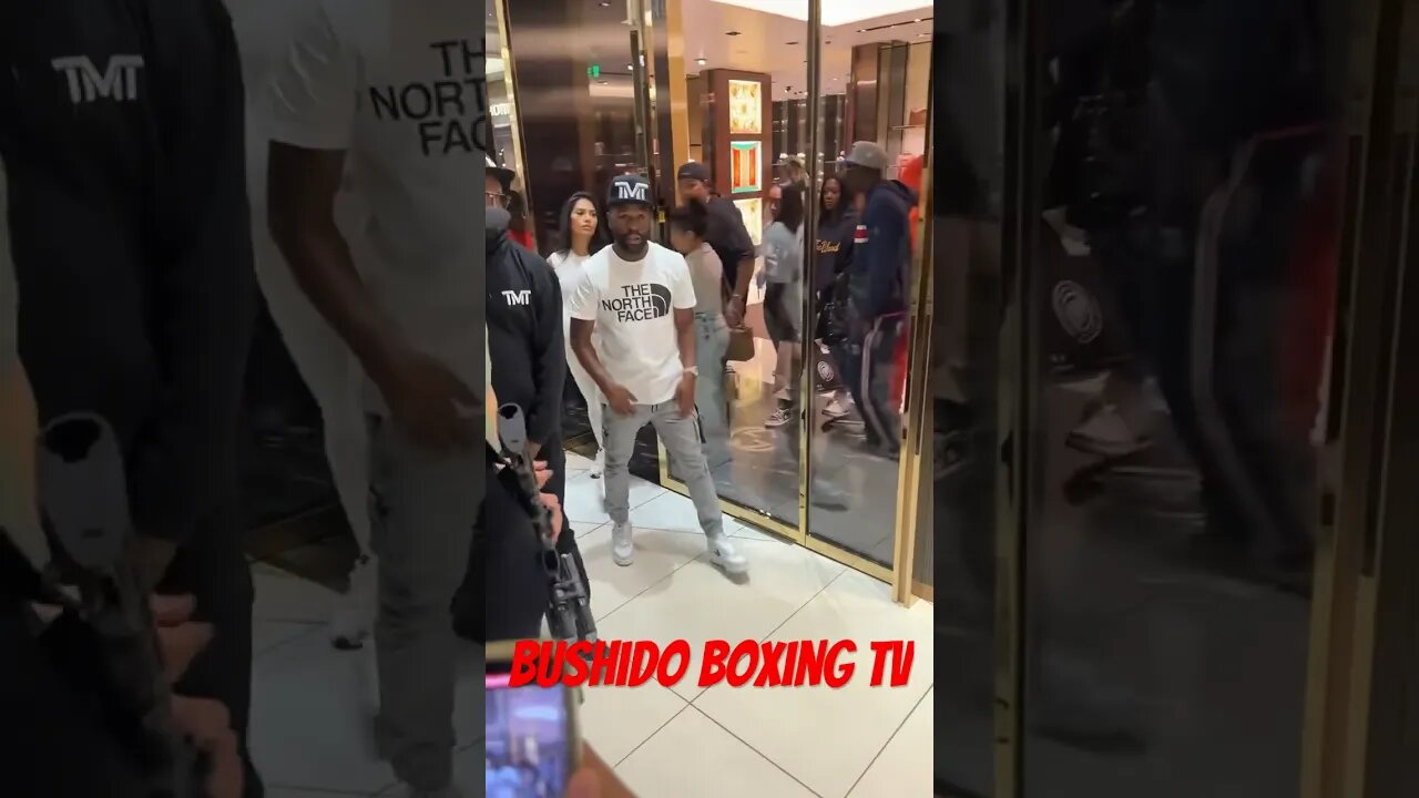 Floyd Mayweather Protected By Special Forces In South Africa After Spending 7 Million In Gucci Store