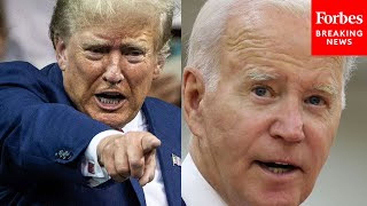 Trump Accuses Biden Of 'Most Corrupt And Blatant Weaponization Of Law Enforcement' Against Him