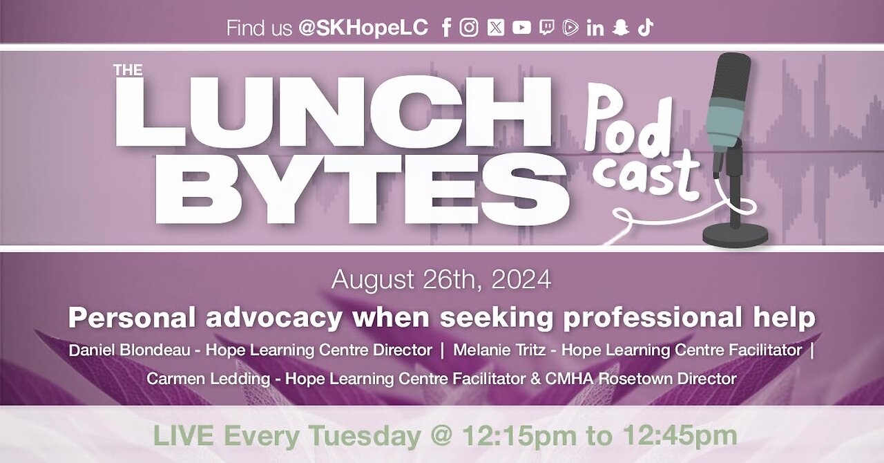 LB - Aug. 6th, 2024 | Personal advocacy when seeking professional help