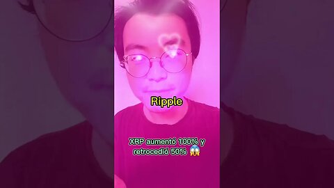 #XRP aumentó 100% y retrocedió 50% 😱 #ripple #bitcoin #criptomonedas