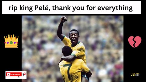 sad day today.. rey Pelé has passed away.