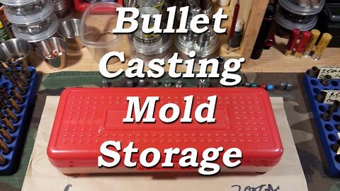 Bullet Casting Mold Storage, VR to Walter Bunning & CW.