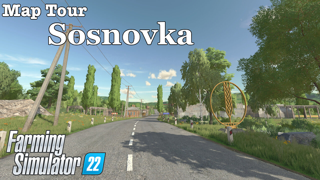 Map Tour | Sosnovka | Farming Simulator 22