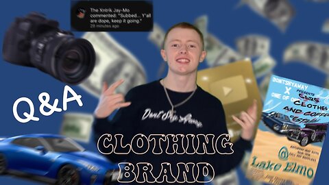 How I became a Clothing brand Owner and Youtuber at the age of 17!