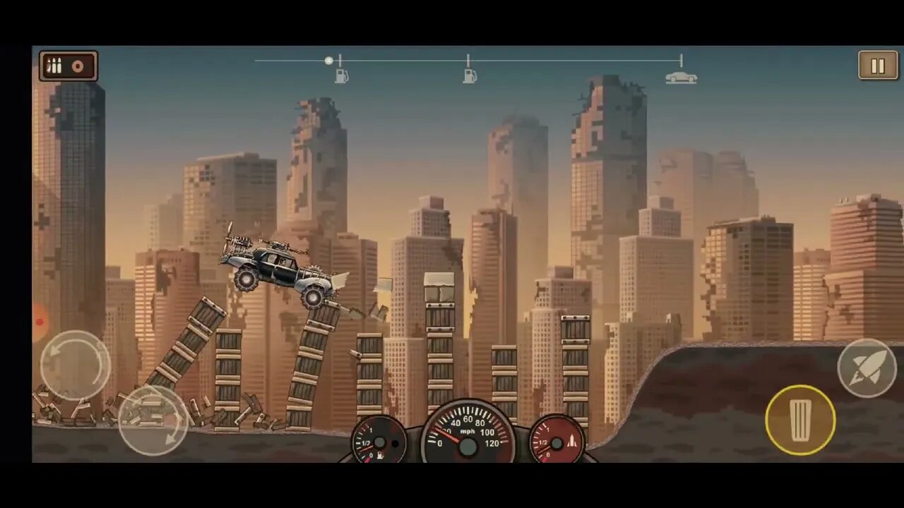 GUIGAMES - #2DGAME - EARN TO DIE 2 - Jogo de Zumbi - MODO HISTÓRIA STAGE 2 LEVEL 1