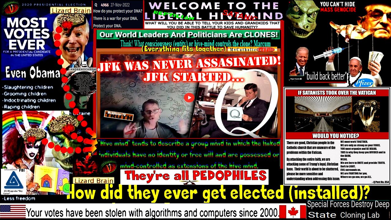 PART 1: CH21! JFK NEVER ASSASSINATED! DISMANTLING THE DOME! JFK SR=Q! DEMONIC PLANETS!