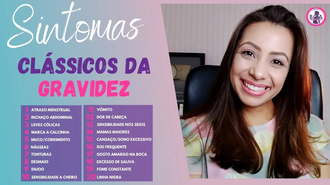 SINTOMAS DE GRAVIDEZ COMUNS | Veja os sintomas de gravidez clássicos que muitas gestantes relatam!!