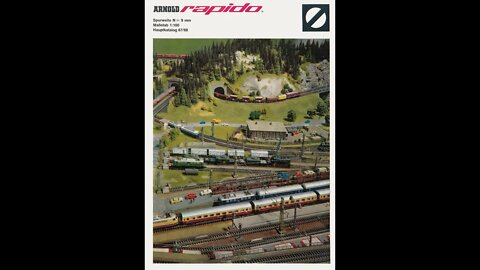 Arnold Modellbahn Katalog von 1967 / 1968