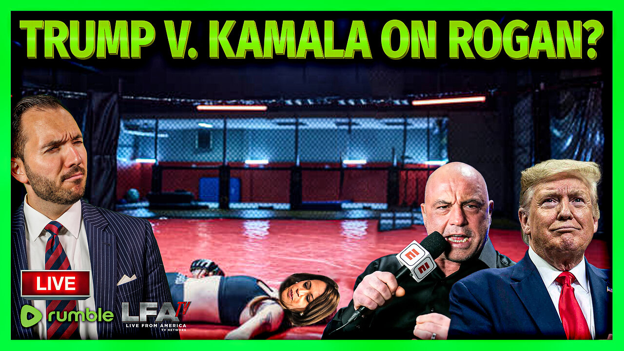 KAMALA NOW APPEARING ON FOX NEWS? TRUMP APPEARING ON JOE ROGAN? | MIKE CRISPI UNAFRAID 10.15.24 10AM EST