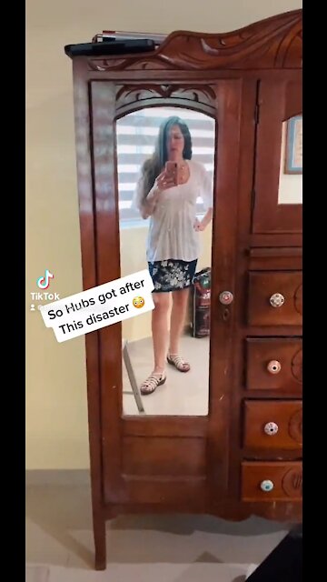 I did thrift the blouse but still have the skirt.