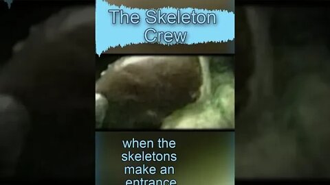 The Skeleton Crew (when the skeletons make and entrance) #shorts