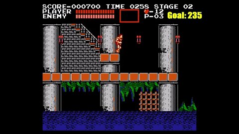 Castlevania NES Stage 1 Perfect Speed Run