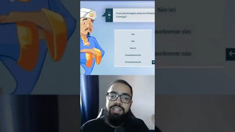 Vou quebrar o Akinator com o Serjão Berranteiro #shorts