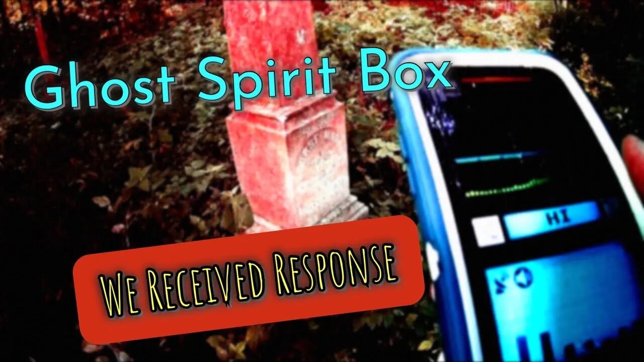 Ghost Spirit Box - Mades Cemetery - Paranormal Investigation