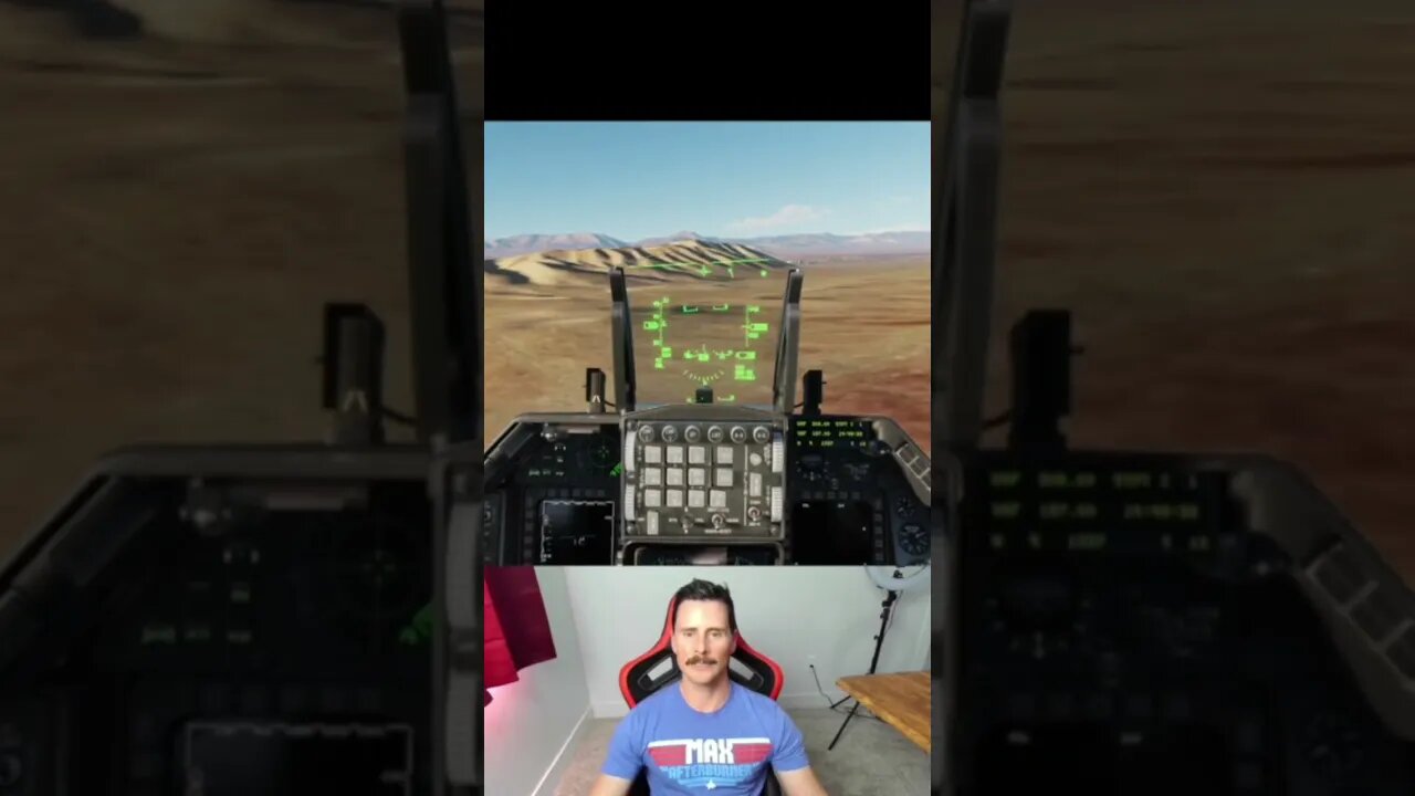 Fighter Pilot Does Dangerous Aerobatic Maneuver in DCS