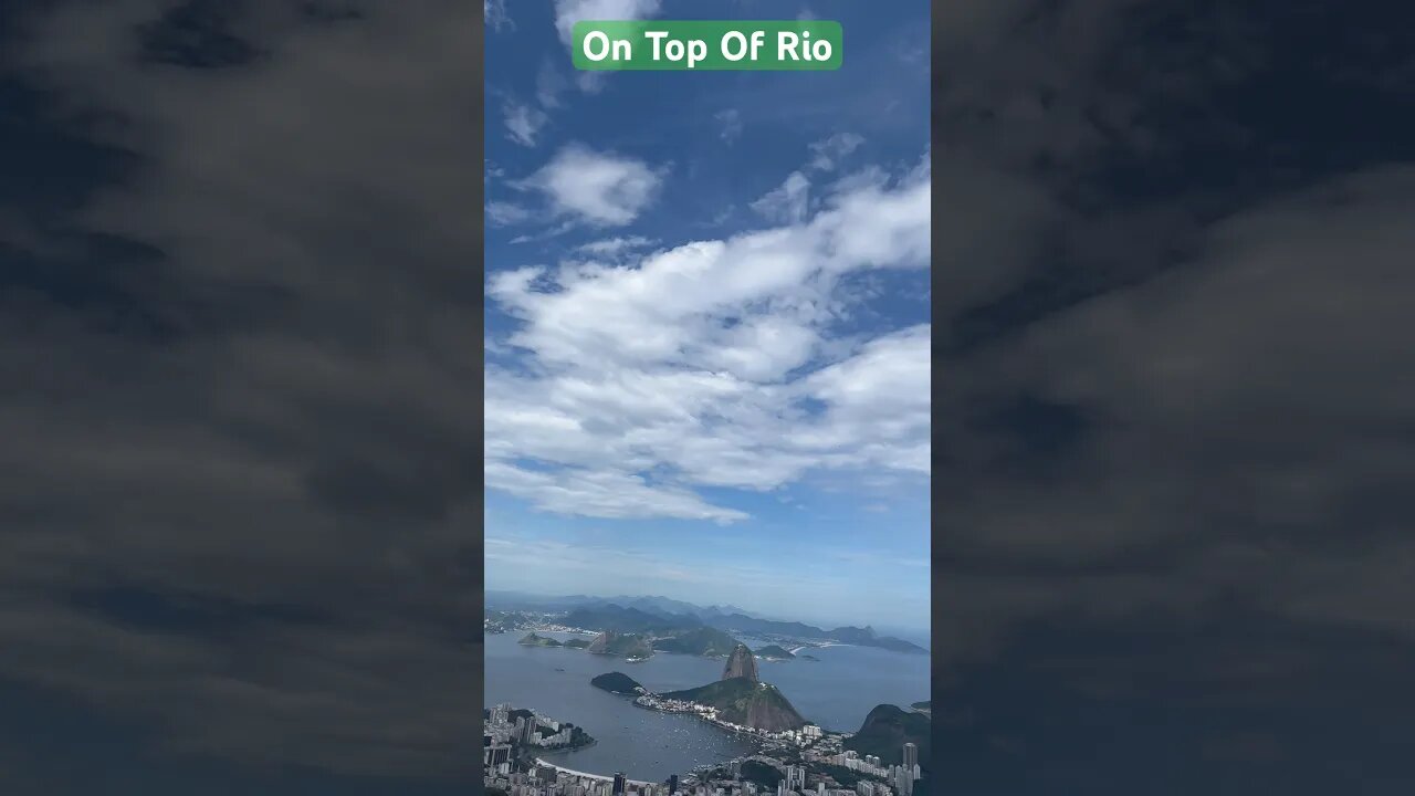 On Top Of Rio de Janeiro #shorts