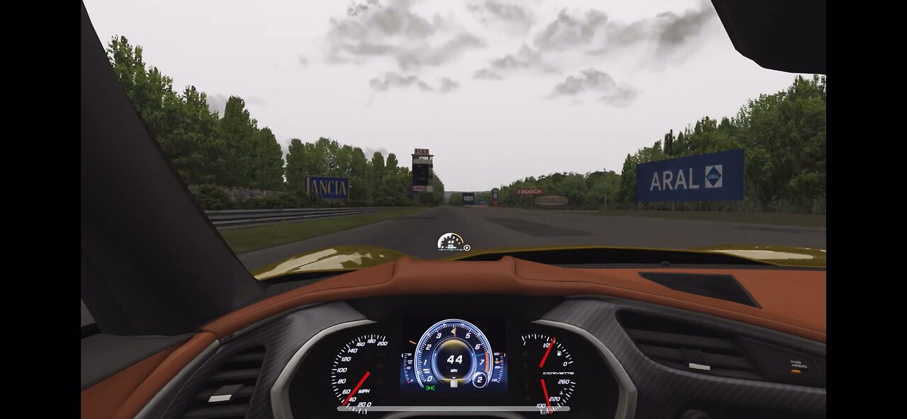 Corvette C7 rolling acceleration