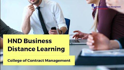 HND Business Distance Learning - BTEC Level 5