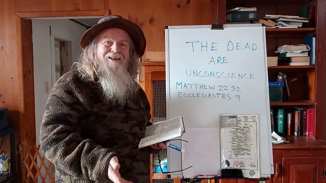 THE DEAD ARE UNCONSCIOUS new word UNCONSCIENCE (no conscience ;) MATTHEW 22:32 * ECCLESIASTES 9:5