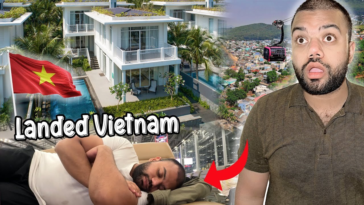 Landed In Vietnam 🇻🇳 | Poora Villa Hamara 😍 | Airport Par Sona Par Gaya 😭