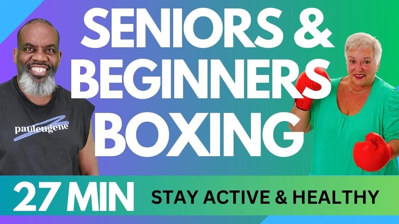 Seniors & Beginners Boxing Workout: Fun and Effective Cardio | 26 Minutes