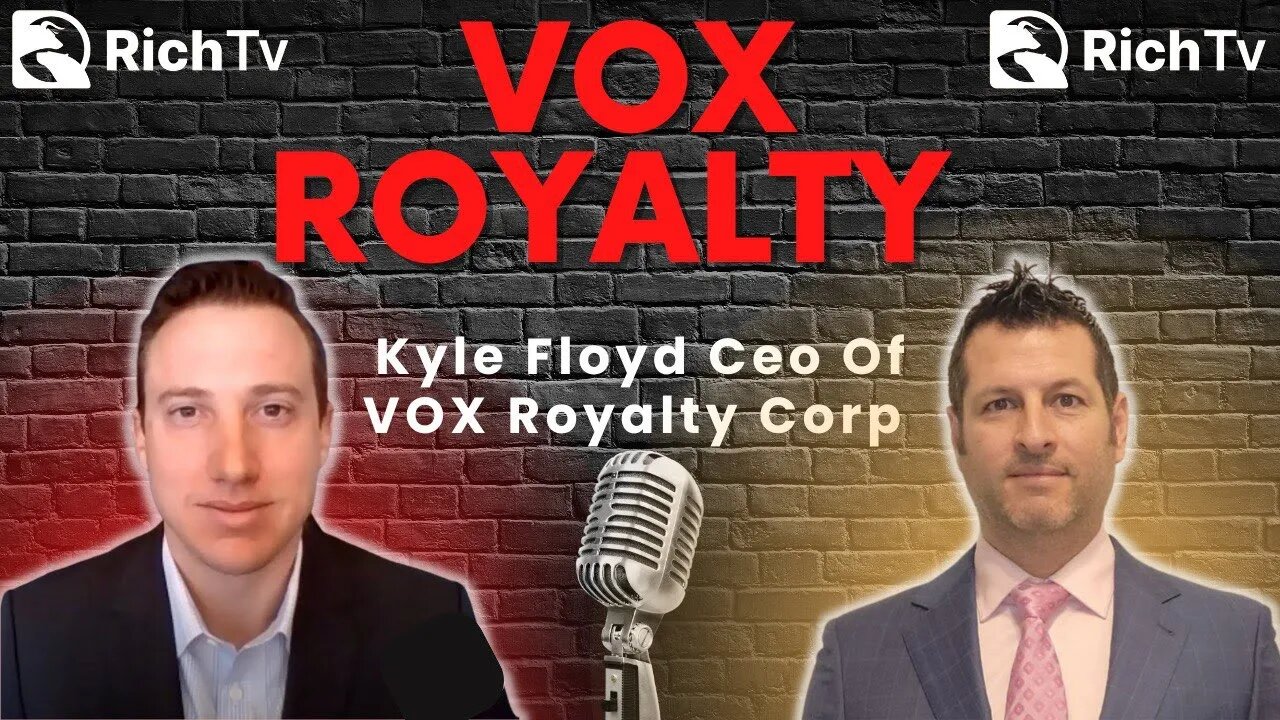 VOX ROYALTY CORP CEO KYLE FLOYD RECORD REVENUES IN Q2 2022 - (TSXV:VOX) (OTCQX:VOXCF)