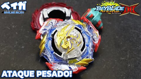 ULTIMATE πERSEUS, potencial ofensivo com um pouco mais de peso - Beyblade Burst ベイブレードバースト