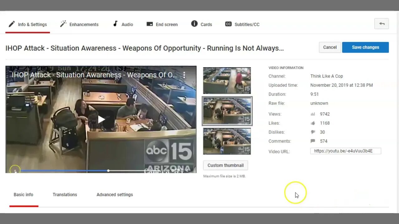IHOP Attack - Situation Awareness - Weapons Of Opportunity - Running Is Not Always A Good Plan