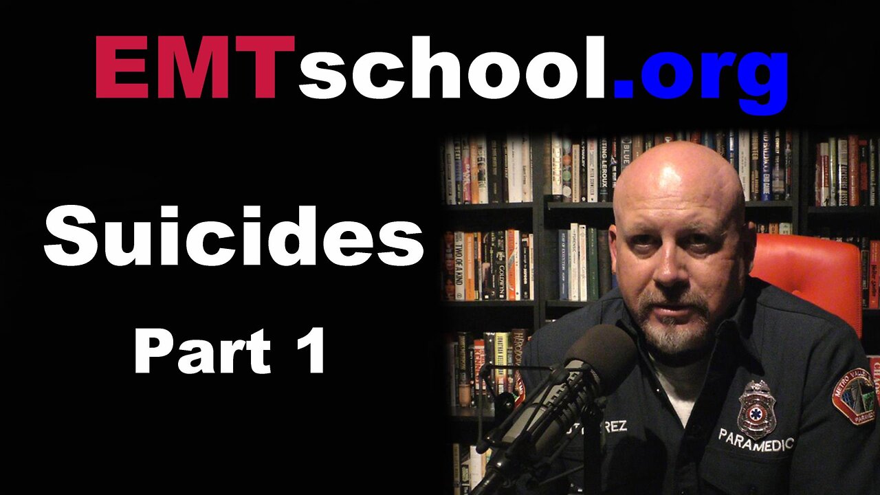 Suicide patients in an EMS settling