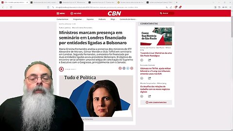 'ACORDÃO de LONDRES' poderia ser LIBERDADE de BOLSONARO para EVITAR IMPEACHMENT de MINISTROS do STF