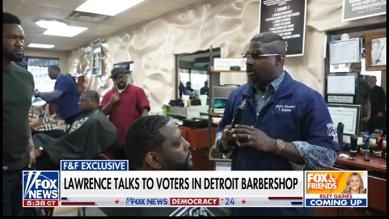 Voters in Detroit barbershop hesitant to support Kamala Harris