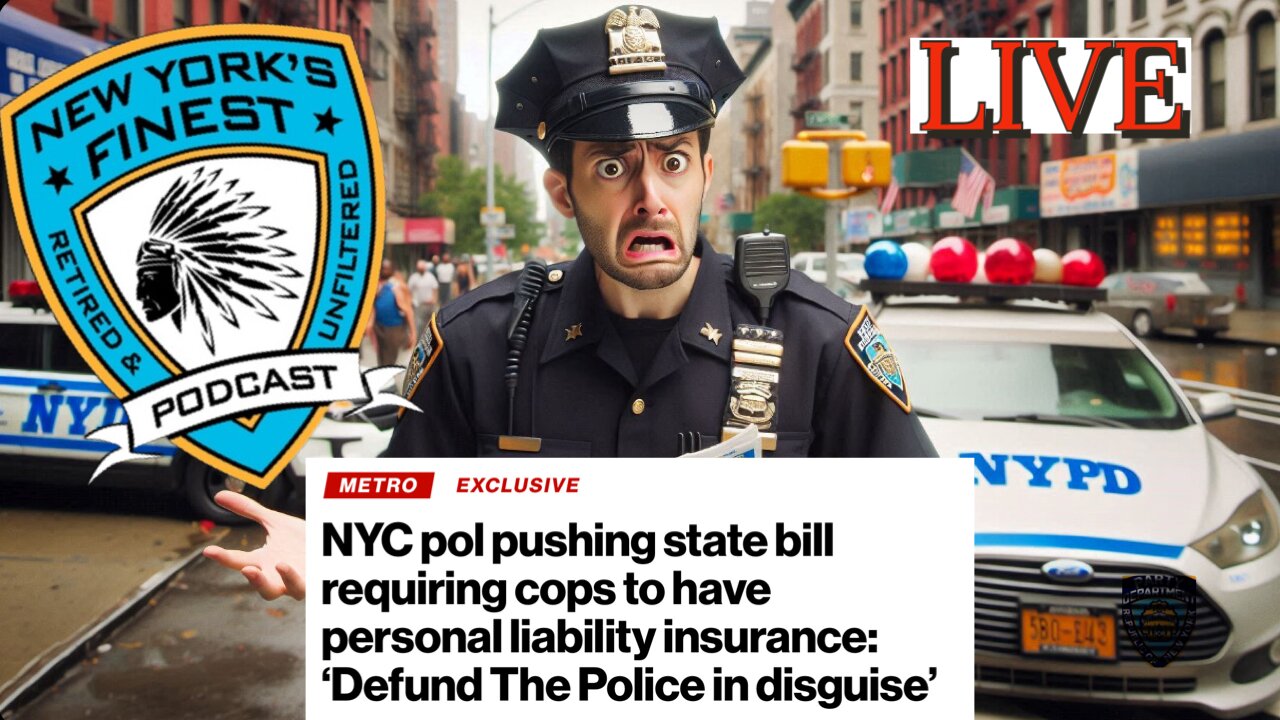 NYC Pushing Bill Requiring NYPD Cops To Have Personal Liability Insurance