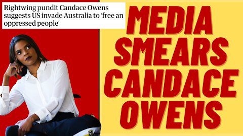 MEDIA Smears CANDACE OWENS Over Australia Video