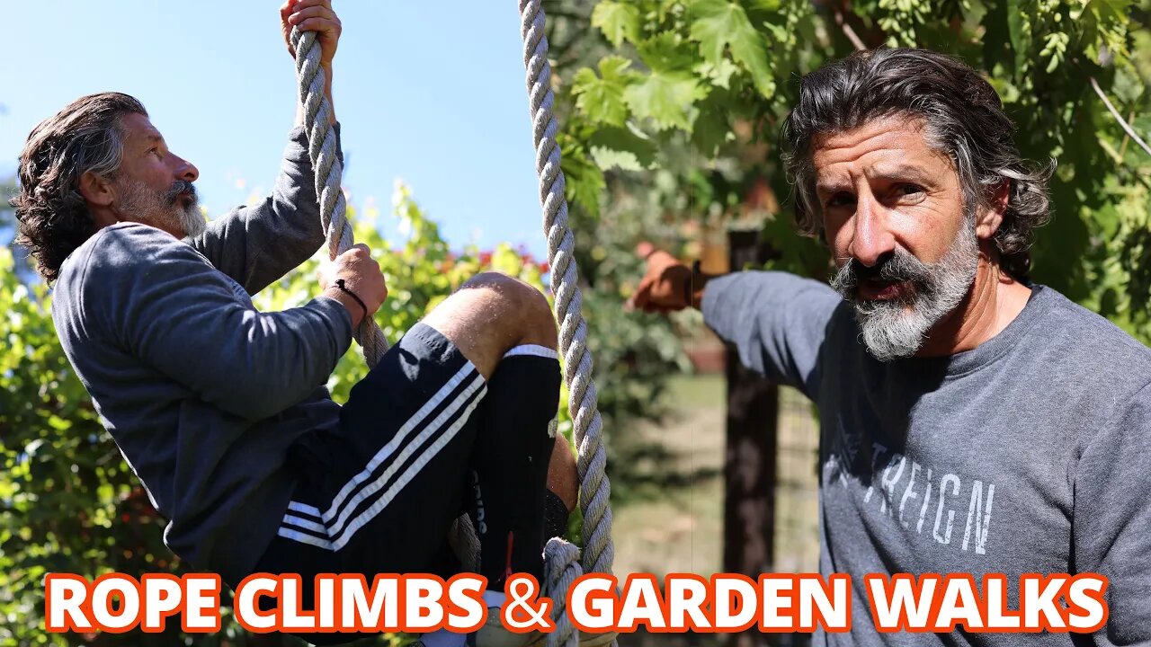 Sevan vs Sevan: CrossFit Rope Climbs & Garden Walks