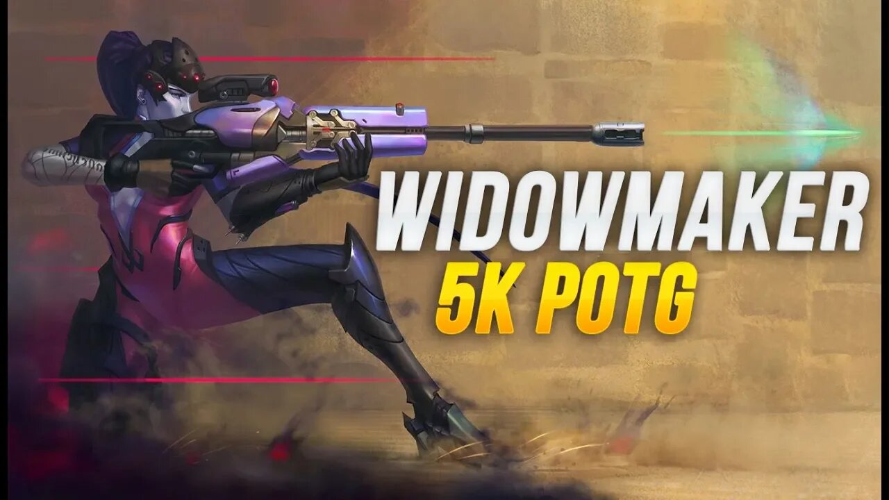 Overwatch Clean Widowmaker 5k POTG