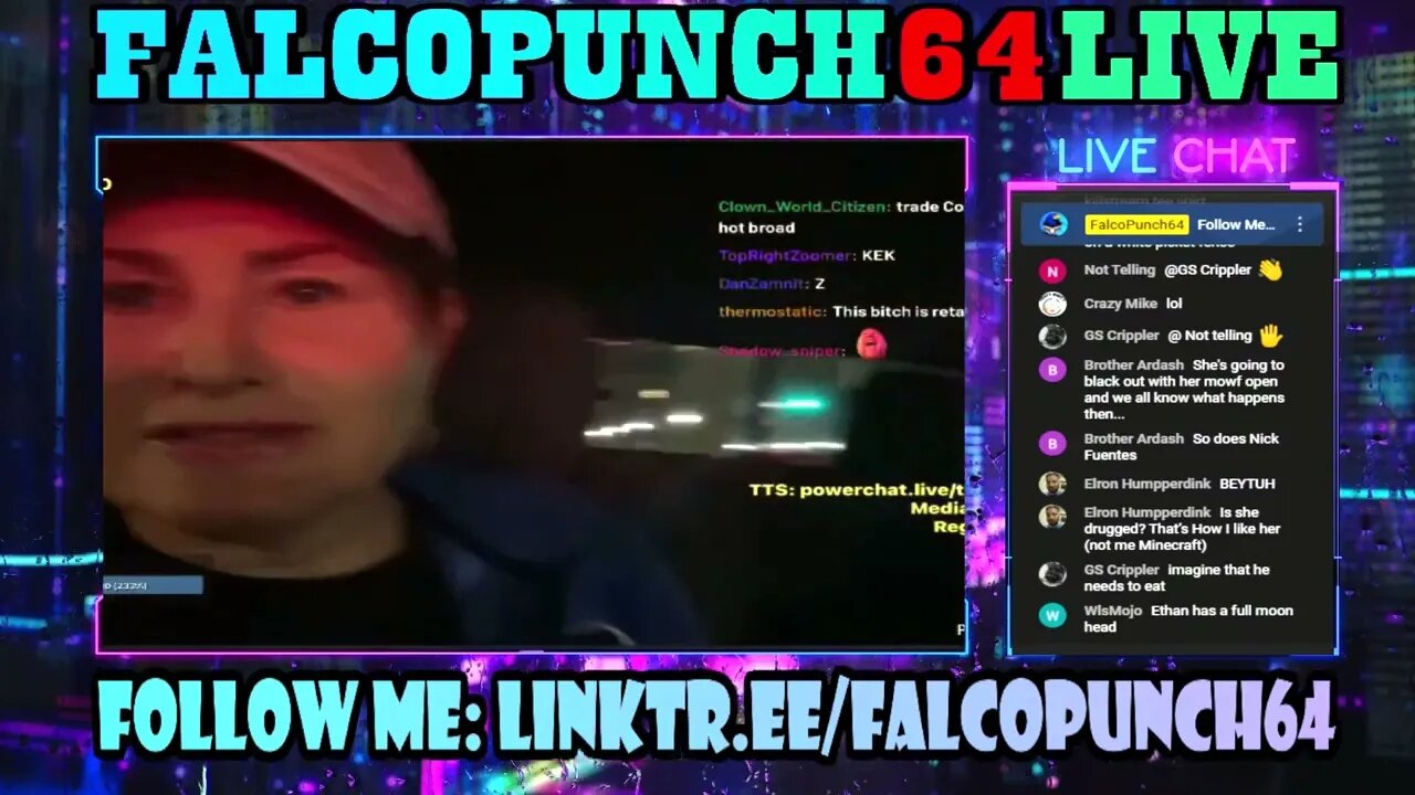 Ethan Ralph Drives Drunk & High Live in DC | FalcoPunch64 LIVE