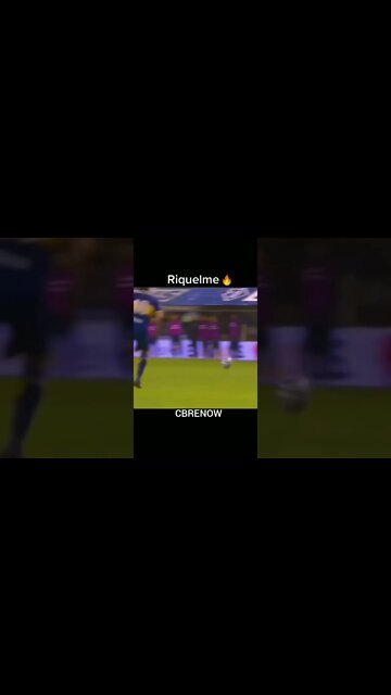 O RIQUELME ERA BRABO DEMAIS