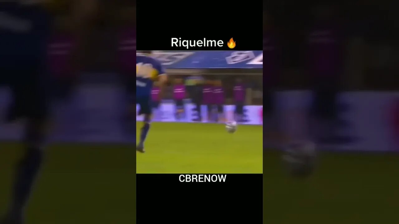 O RIQUELME ERA BRABO DEMAIS