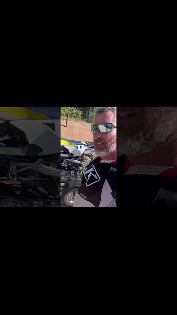 Taking my HUSQVARNA 701 Enduro on single track.